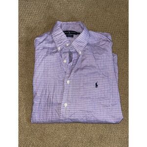 Polo Ralph Lauren Men's Yarmouth 100% Cotton Purple